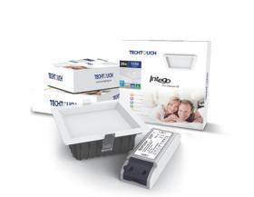 Intego Pro Recessed Ceiling Luminaires Techtouch Square/Rectangular Recess Ceiling